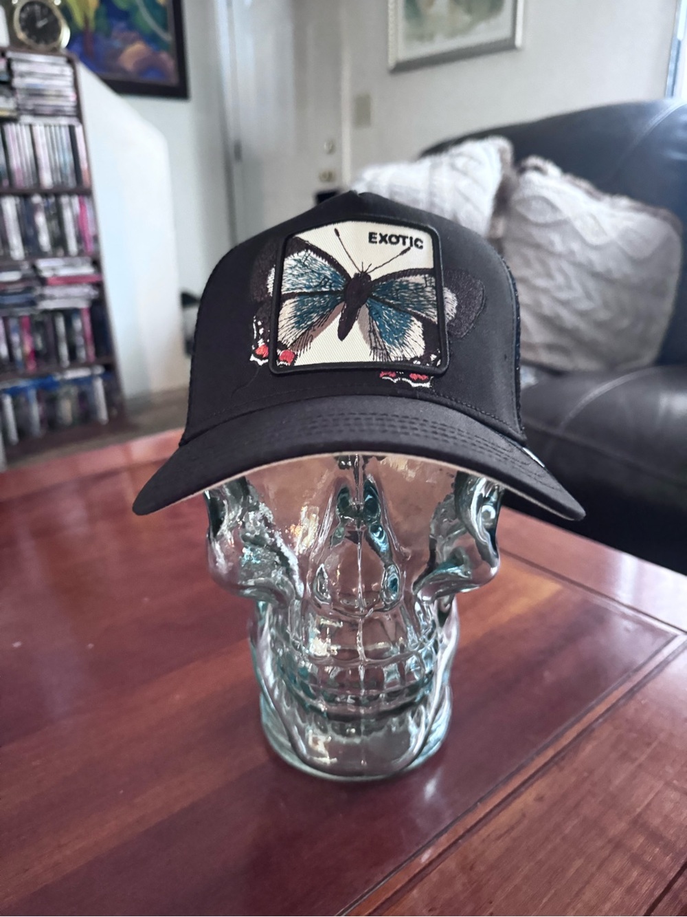Goorin Bros. “OVER THE LINE BUTTERFLY” Trucker Hat. Mesh SnapBack NWT.